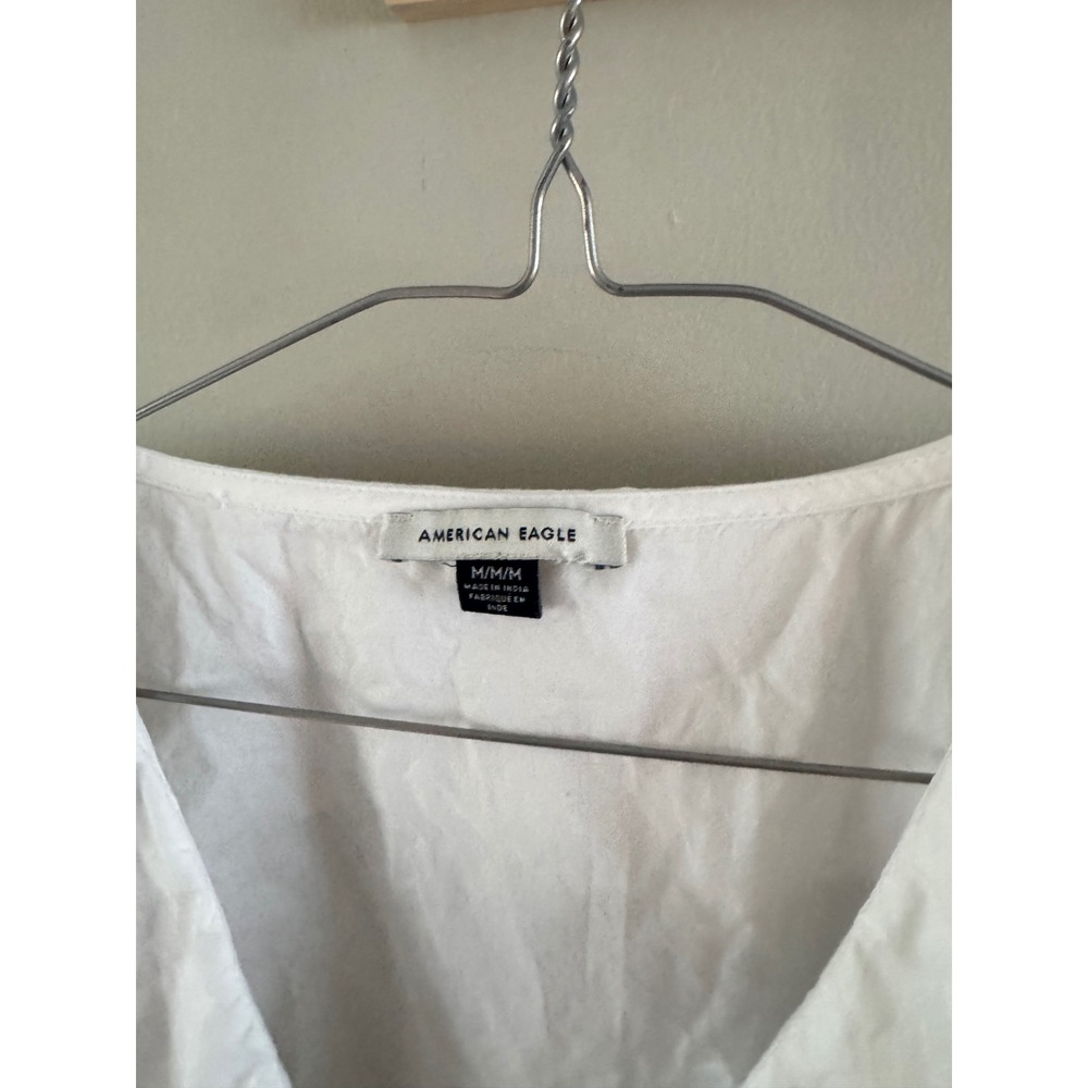 american eagle eyelet button down - Picture 4 of 6